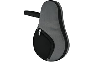 Cosmos Table Tennis Paddle Bag Paddles Case Cover Waterproof Ping Pong Racket Bat Storage Case Holder with Ping Pong Ball Mesh Storage Pocket Organizer, Fits 2 Paddles