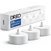 DREO Scale-Inhibitor Cartridge 3-Pack for Humidifiers HM735S, Prevent Mineral Build-up, Filter Hard Water, Eliminate White Du