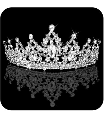 Amazon.com : COCIDE Queen Tiaras and Crown with Comb for  display picture 2