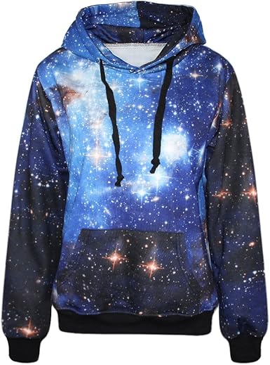 galaxy print sweater