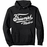 Vintage 1914 Triumph Logo Design Pullover Hoodie