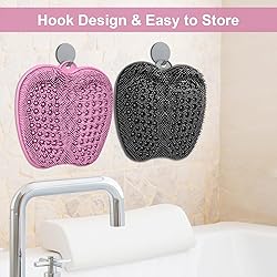 BESKAR Shower Foot Scrubber Mat with Non-Slip