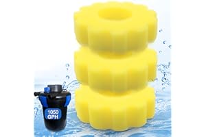 PurifyLogix Sponge Filter Media Pad For Vivohome 1050 GPH Grech Pond Bio Pressure Filter Foam Koi Fish, Sponge for Vivogrow 1050 GPH Pressurized Biological Pond, Replacement for TRUPOW Pond Filter Kit