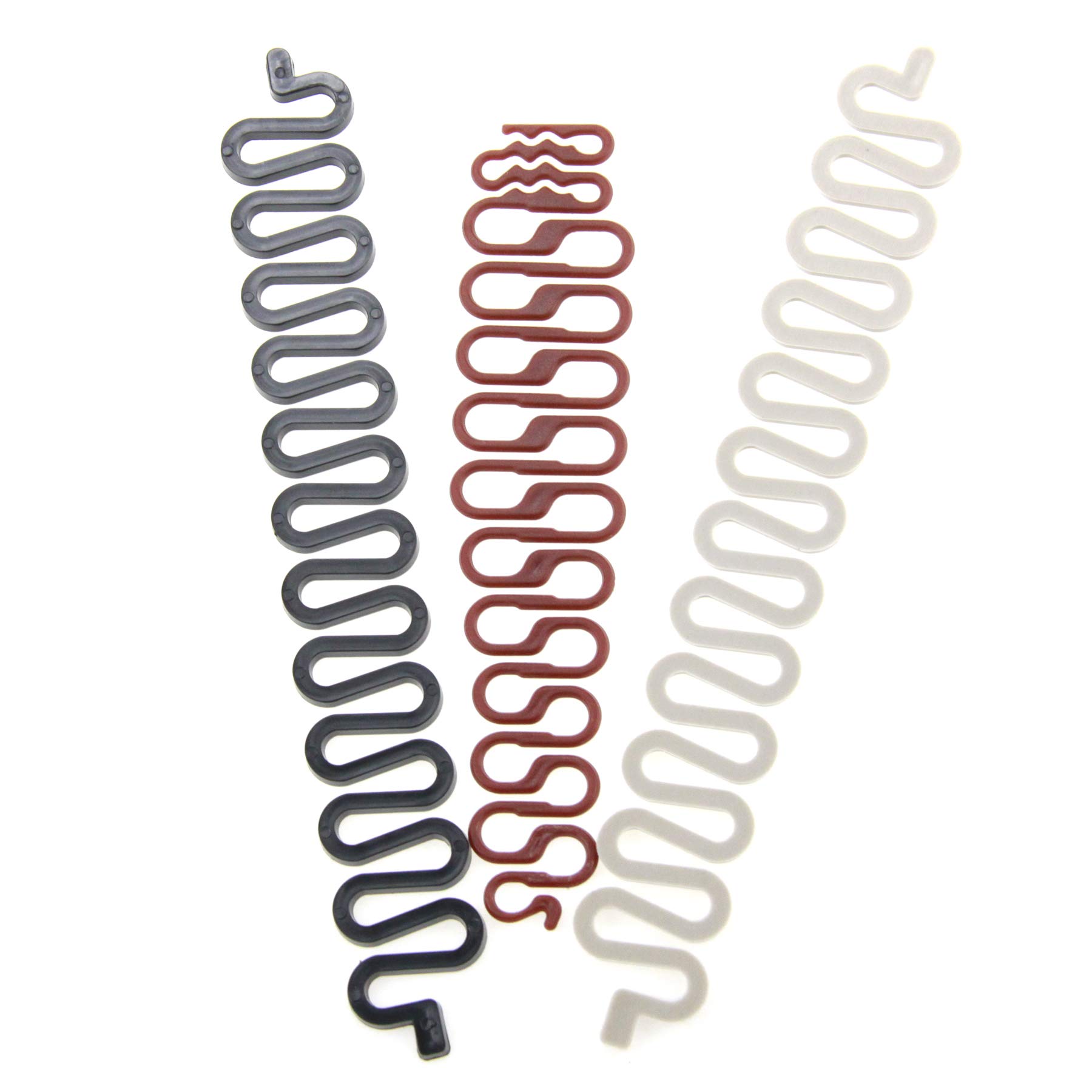 6 Pcs Hair Braiding Tool,S and Fishbone DIY Hair Styling Tool Kit，Ponytail Maker Accessories Hair Brai (6 Pairs Topsy Tail)