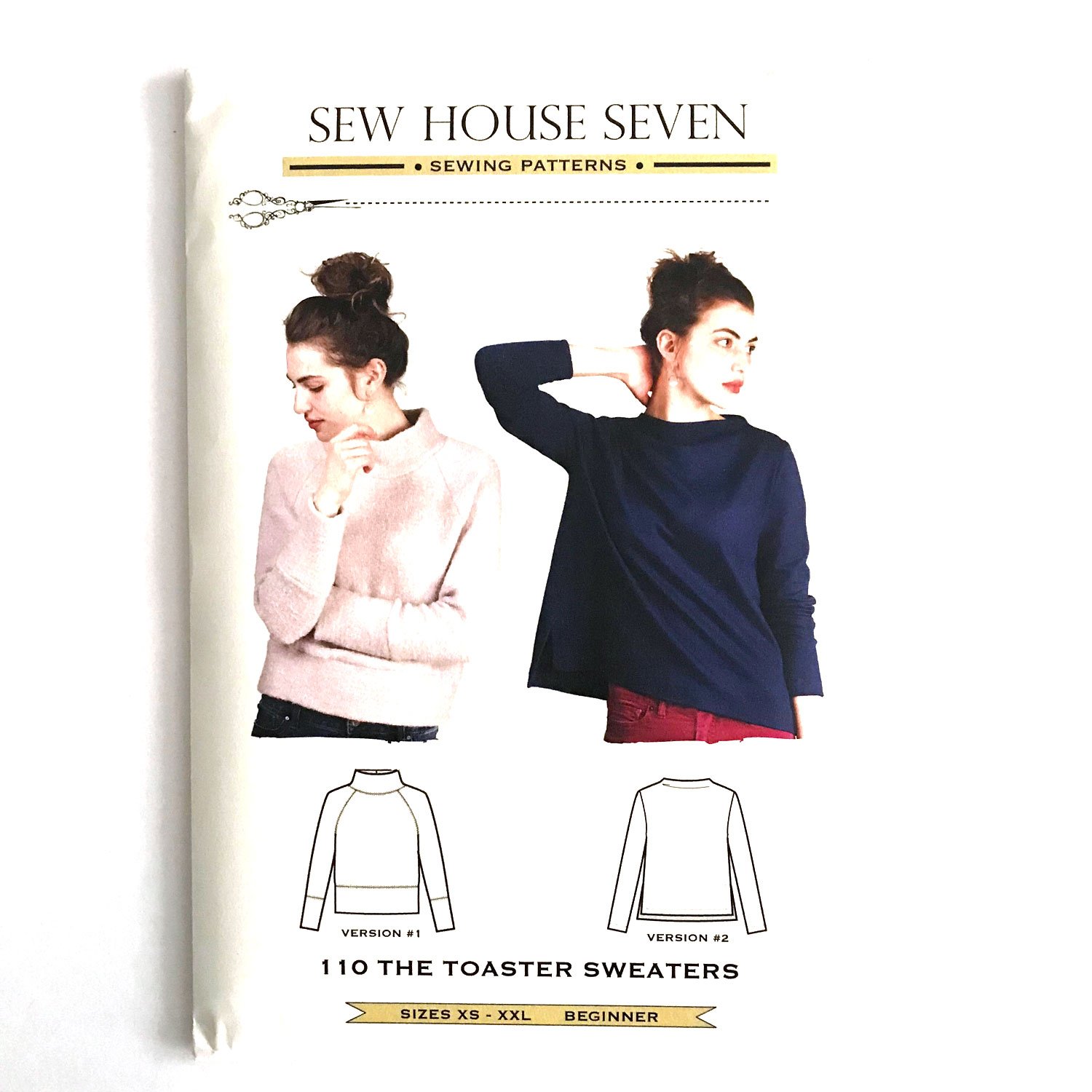 Sew House Seven 110 Toaster Sweaters #1 & #2 Ptrn, None