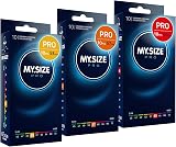 MY.SIZE PRO Condom Size 3,4,5-53,57,60 mm 3x10 Condoms
