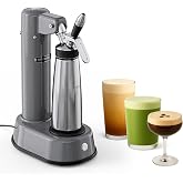 NitroPress DS Electric Nitro Cold Brew Coffee & Cocktail Maker Machine | Air-Powered, Nitrogen Infuser for Coffee Matcha Cock