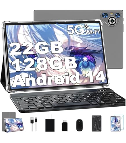 Amazon.com : Dghrti 10 Inch Tablet, 22GB RAM+128GB ROM+1TB Expand