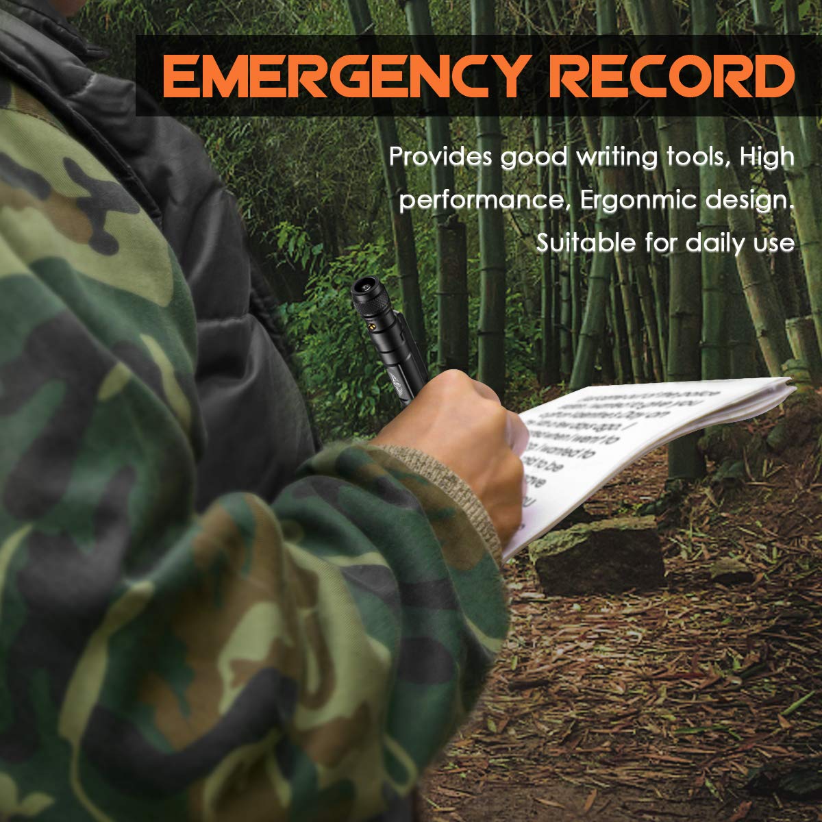 BIIB Geschenke für Männer, Multitool Pen mit LED Gadgets, Weihnachtsgeschenke für Männer Nikolaus Geschenke, Feuerwehr Geschenke, Männergeschenke Geburtstagsgeschenk Papa Geschenk Weihnachten