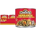 La Costeña Serrano Peppers 12 oz (12-Pack)