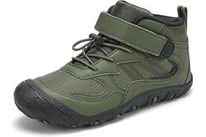 Wolidio Kids Hiking Boots Boys Girls Outdoor Ankle Boots Anti Collision Hiking Shoes for Toddler/Little Kid/Big Kid