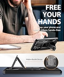 Tongate for Samsung Galaxy S23 Case with Sliding