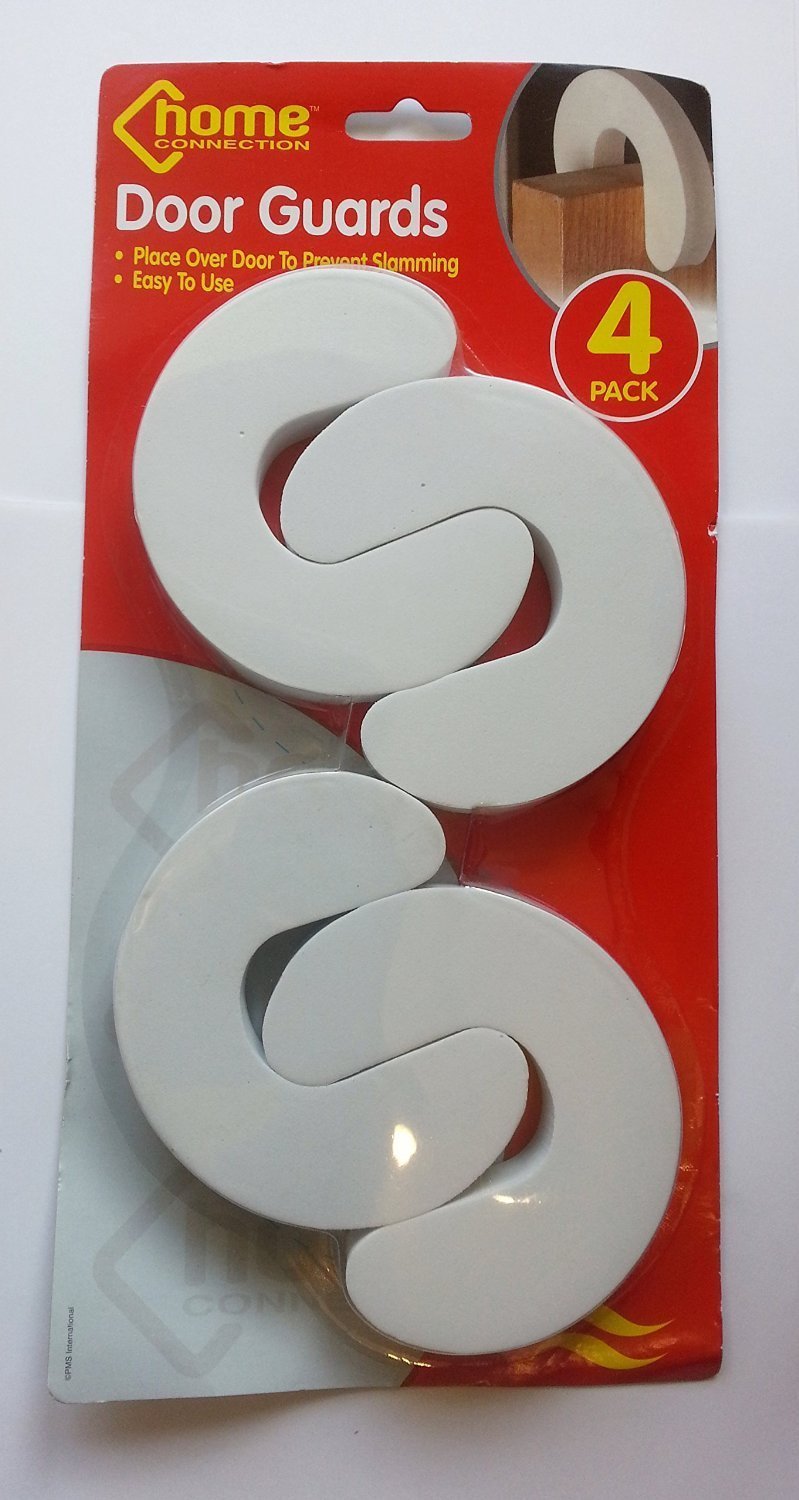 PMS 4PC WHITE COL EVA DOOR GUARD ON BLISTER CARD
