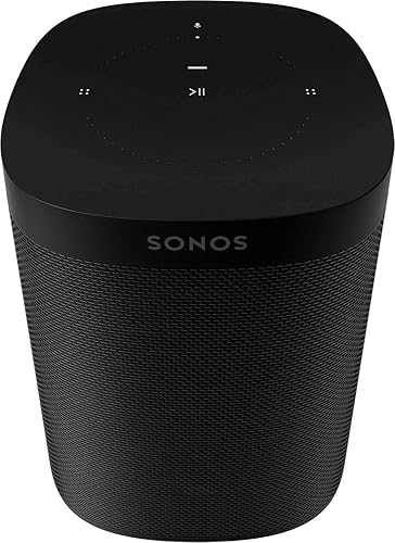 Sonos One (Gen 2) Voice Controlled Smart Speaker