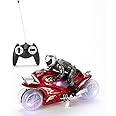 Mindscope Hovercycle Red 27 MHz Remote Control (RC) Stunt Performing Light Up Motorcycle
