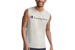Champion Men's Muscle Tank, Classic Graphic Muscle Tee, Sleeveless T-shirt for Men (Reg. Or Big & Tall)