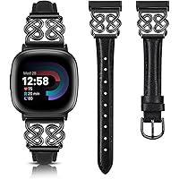 Wearlizer Handmade Boho Strap Compatible With Fitbit Sense Bands/Sense 2/Versa 3/Versa 4 Bands