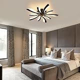 Comely LED Ceiling Lamp 50W 5625LM 72cm Warm White 3000K Black view 3