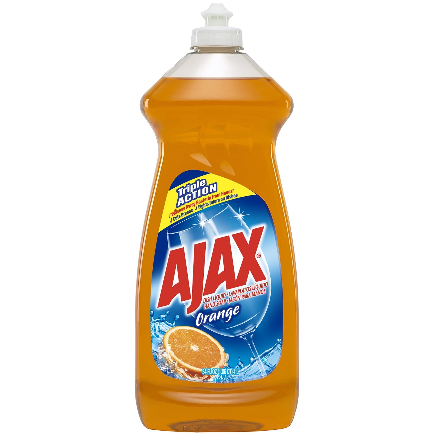 Ajax CPC 44612 34Ounce Antibacterial Orange Expert Concentrated Dish