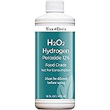 Viva Doria H2O2 Hydrogen Peroxide 12 Percent Aqueous Solution - Food Grade, 16 Fl Oz