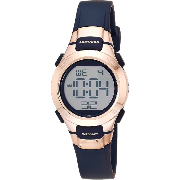 Montre Numérique Femme Armitron Sport 45/7070MAG - Rose Clair - Neuve Avec étiquettes
