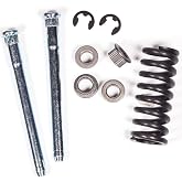 JSDAN 703-265 93356553 Compatible With 1994-2004 Chevrolet Chevy S10 Door Hinge Pin and Bushing Repair Kits with Spring Rebuild Kit Pickup Blazer GMC S15 Sonoma Jimmy Bravada Front Rear Left Right