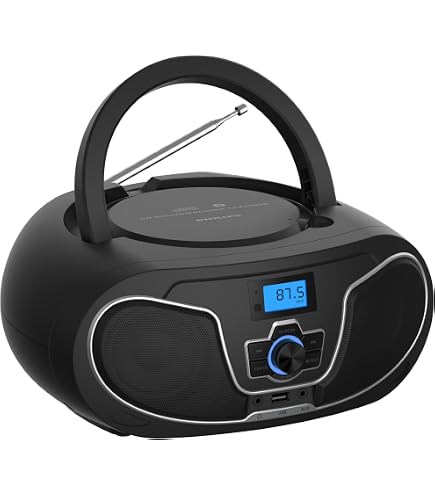 Amazon.com: Jensen Home CD Player Black (CD-575) : Electronics