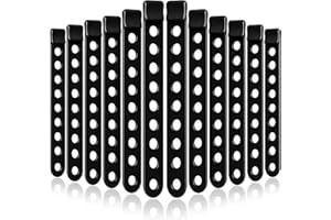 Yuanan 12 Pieces Thule Bike Rack Straps, Bike Wheel Stabilizer Straps, Bicycle Rack Cradle Replacement, Cycling Rubber Chain, Compatible with Thule 534