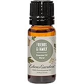 Edens Garden Friends and Family Essential Oil Blend- 100% Pure Premium Grade, Undiluted, Natural, Therapeutic, Aromatherapy, The Best for Diffusing, Candle, Laundry, Humidifiers 10 ml (.33 fl oz)