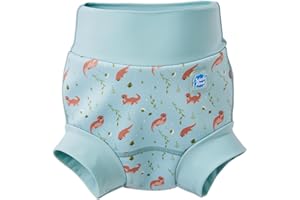 Splash About Happy Nappy Reusable Swim Diaper, Playful Otters, 12-24 Months