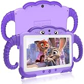 okulaku Kids Tablet 7 inch 32GB Toddler Tablet with Protective Case, WiFi, Education Software Preinstalled for Boys Girls, Dual Camera, Parental Control, YouTube, GMS