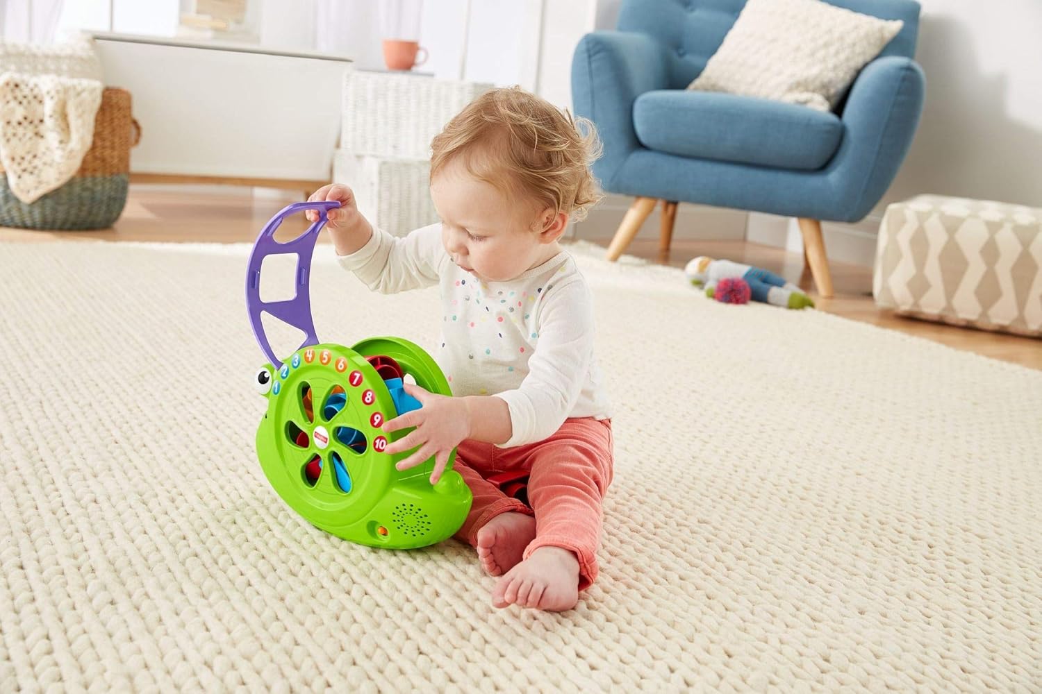 fisher price rock n sort snail pail