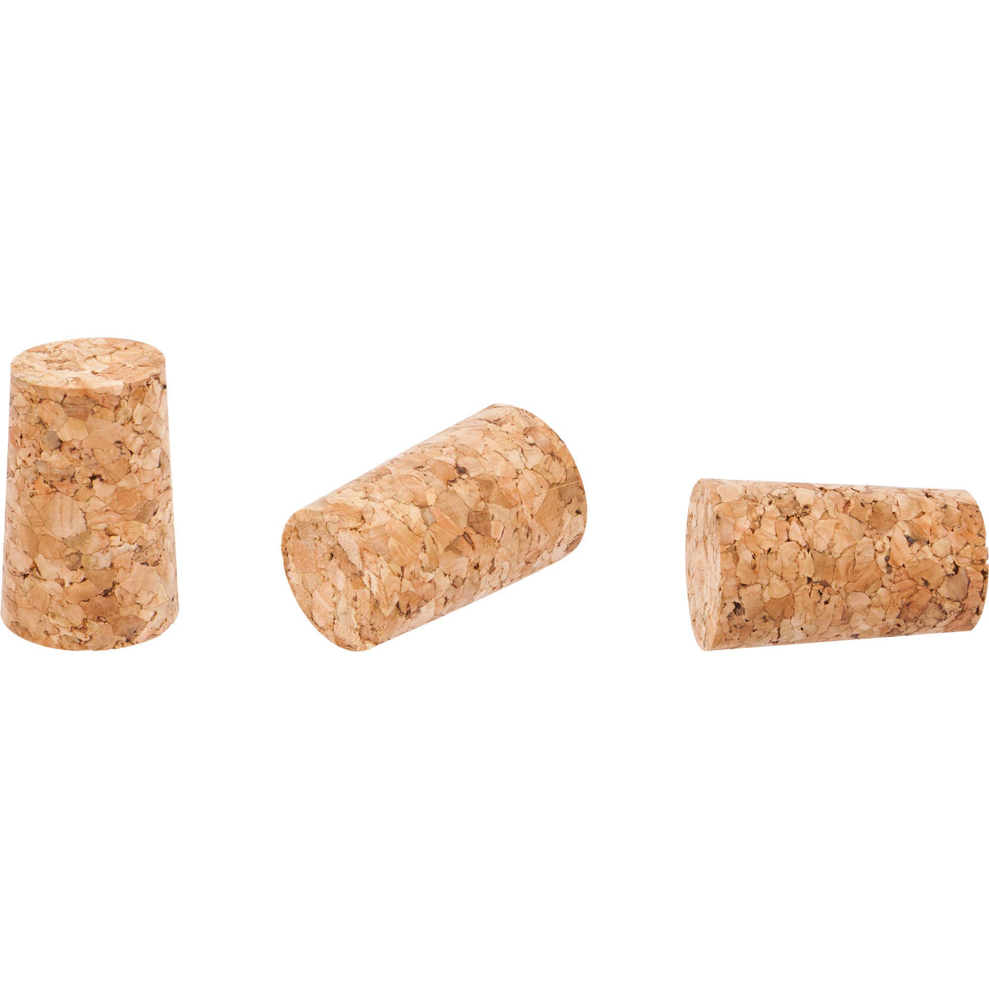 Browin 652302 Corks for Wine Bottles with Inner Diameter of Neck 18-21 mm Cone, Wood