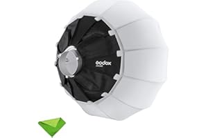 GODOX CS-50D Lantern Softbox 50cm/20inch Omni-Directional Light Modifier Bowens Mount for Godox SL60W SL150 II, UL150, VL150 