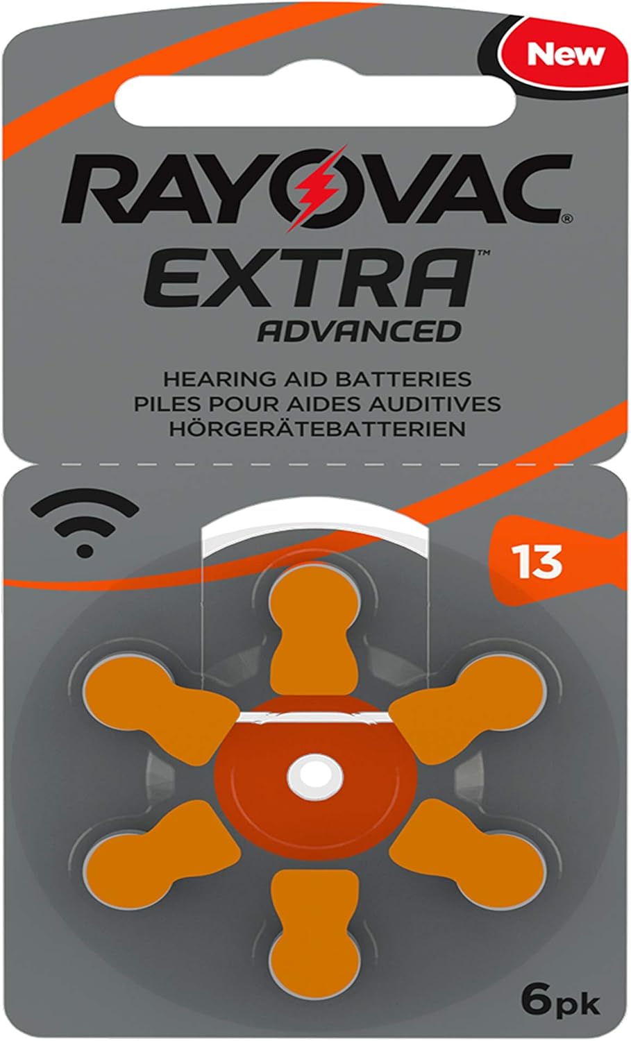 Rayovac Extra Advanced Hearing Aid Batteries, Size 13 Amazon.co.uk