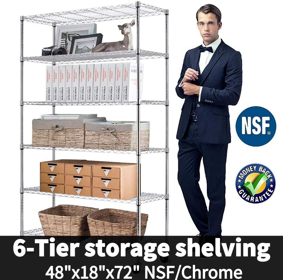 Best 6 Shelf Kitchen Cart