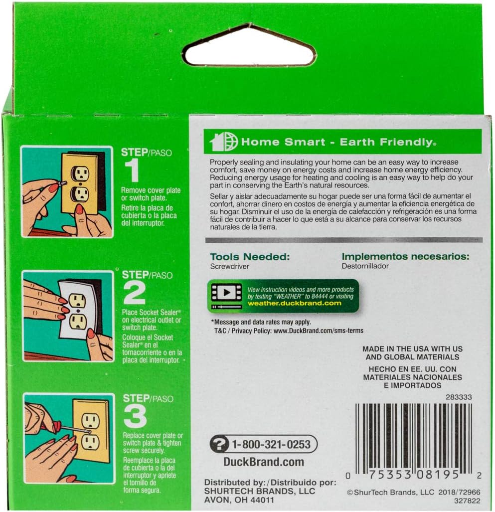 Socket Sealers Variety Pack 16 Outlet Sealers and 6 Switch Plates eBay