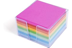 Mintra Office Memo Pads (1pk, Memo Cube - Bright)