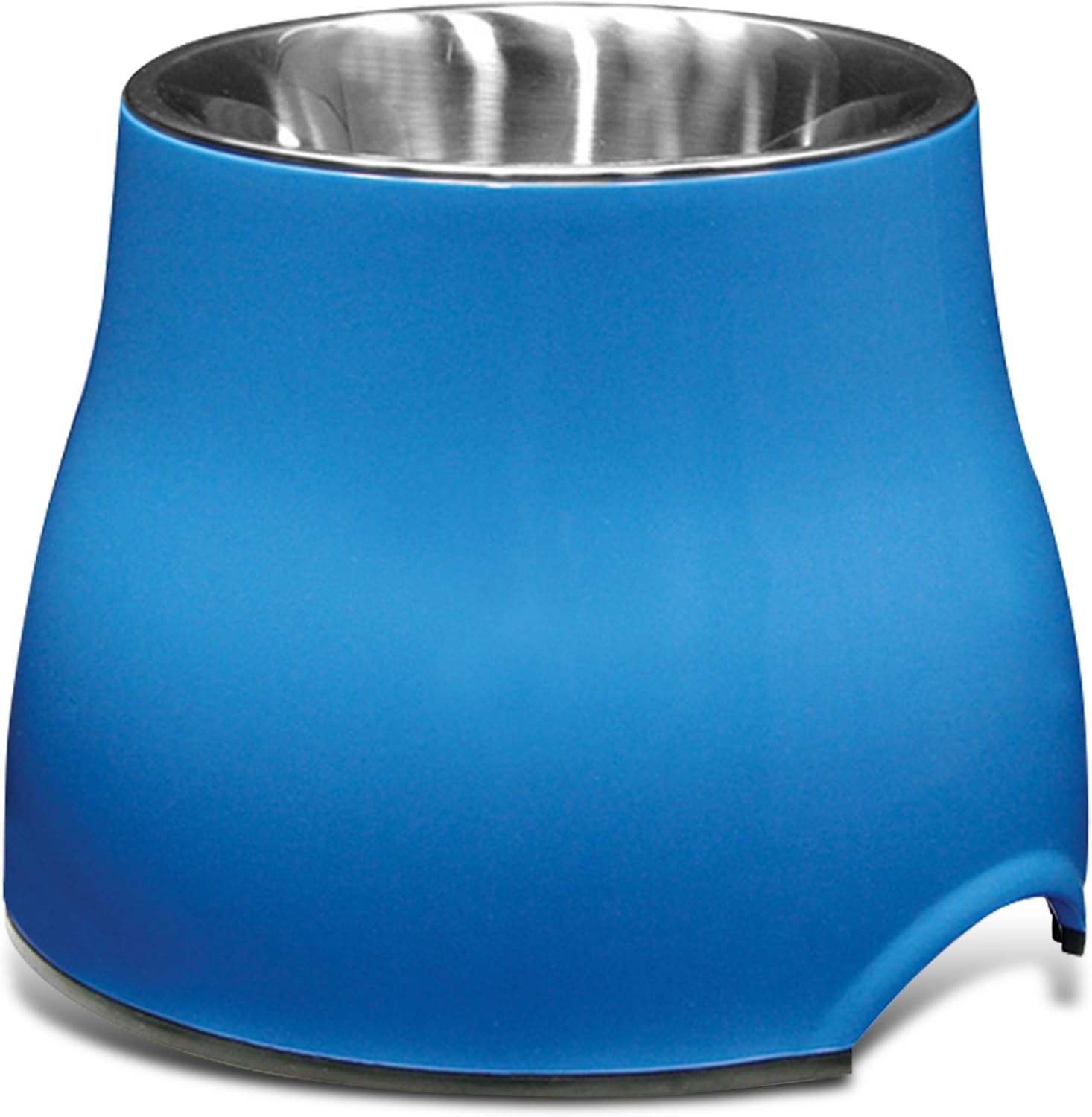 Dogit Elevated Dog Bowl, Stainless Steel Dog Food and Water Bowl for Small Dogs, Blue, 73743: Home & Kitchen