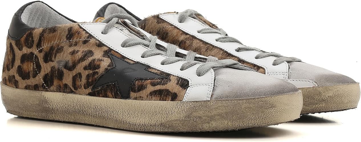 basket golden goose femme leopard