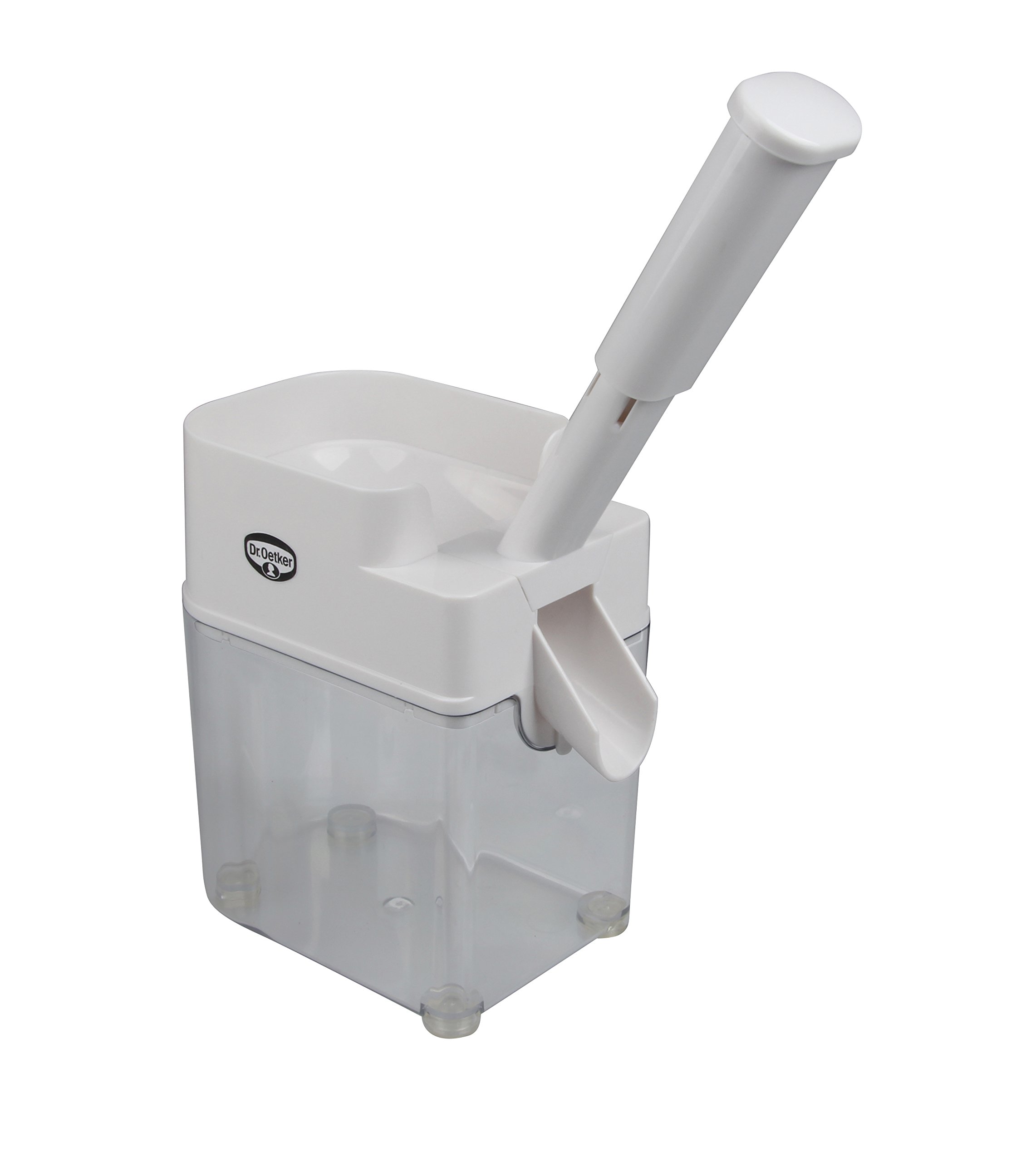 Dr. Oetker 3243 Cherry Stoner, Plastic, white, 14.5 x 10.5 x 33.5 cm
