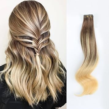 Amazon Com Abh Amazingbeauty Hair Sun Kissed Tape In Balayage