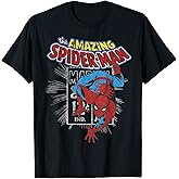 Marvel The Amazing Spider-Man Vintage Comic Poster T-Shirt