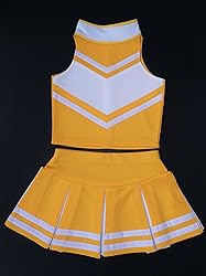Total 2550 Little Girls' Cheerleader Cheerleading