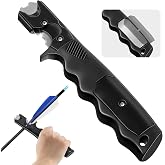 Enhon Fletching Removal Tool Dual Angle Arrow Fletching Tool for Precise Fletch &amp; Glue Removal, Archery Tools with Stainless Steel Blade for Arrow Maintenance - Patent Pending