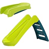 PalPlay Fun N Fold Slide for Kids &ndash; Indoor or Outdoor Playset with Wide Steps and Smooth Sliding Surface for Safe Active Play &ndash; Lightweight Portable Activity Toy for Boys and Girls, Ages 18 Months+