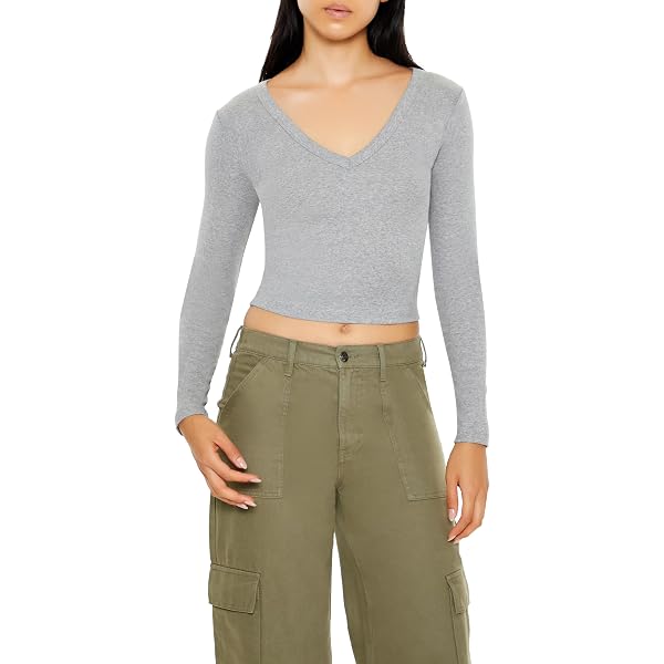 Haut De Sport Manches Longues Forever 21 - Taille S - Violet - Coupe Athlétique - Très Bon état