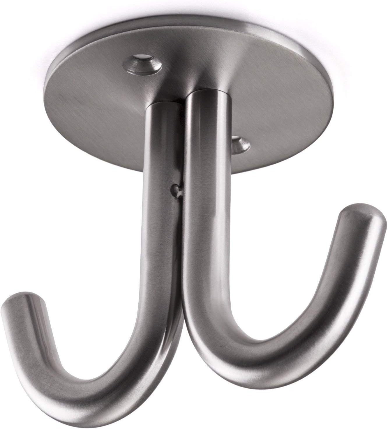 10 x SOTECH® Undermount Hook with Two Hooks NELE II real Stainless