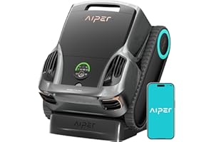 Aiper Scuba X1 Pro Max All-in-One Pool Cleaning Robot & Pool Skimmer, 8500 GPH Power, Smart Adaptive Path, Pool Mapping, Double Filtration, Smart Surface Parking, Pool Vacuum for All Inground Pools