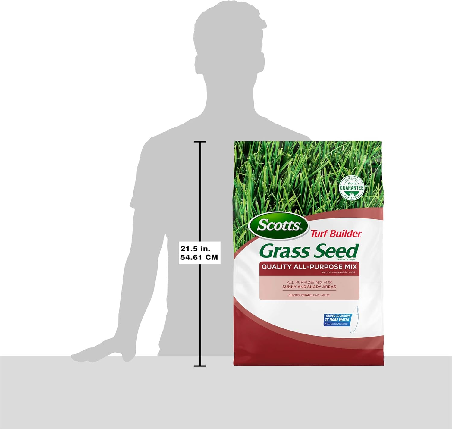Scotts Turf Builder Grass Seed - Quality All-Purpose Mix, 20-Pound (Not for sale in Louisiana) : Grass Plants : Garden & Outdoor